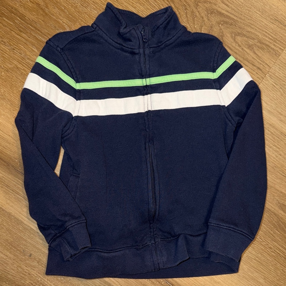 🏷️ 5 for $25 🏷️ Janie and Jack Navy jacket 3-4T boys
